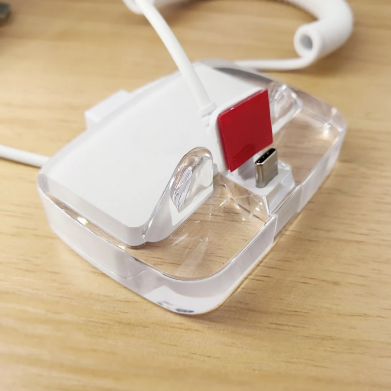 Mobile Smart Phone Security Display Burglar Alarm System With Acrylic Stand Cell Phone Anti-Theft Ala 4 6 8 10 Ports