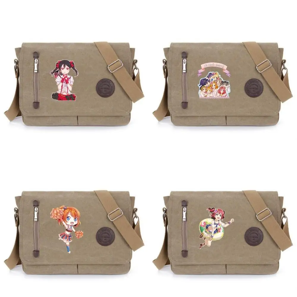 lovelive shoulder bag Messenger Bags School Crossbody Bag men Women My Hero Academia Shoulder Bag