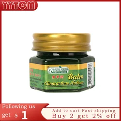 Thailand Green herb balm ointment Headache Dizziness Repellent Anti-mosquito Itching Swelling Green Balm