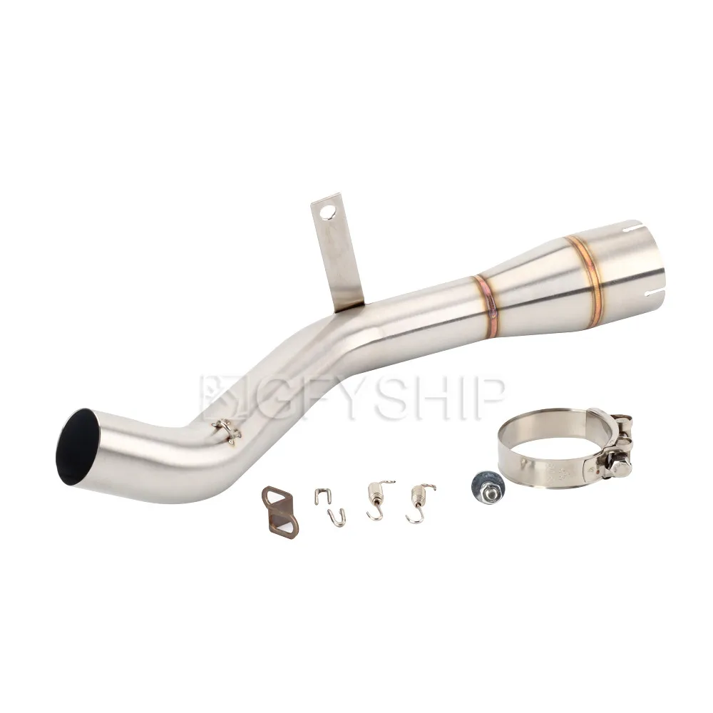 Z 900 Motorcycle For Kawasaki Z 900 / A2 Catalyst Delete Pipe Slip-on Motorcycle Exhaust Muffler Link Pipe Z900 Escape Decat