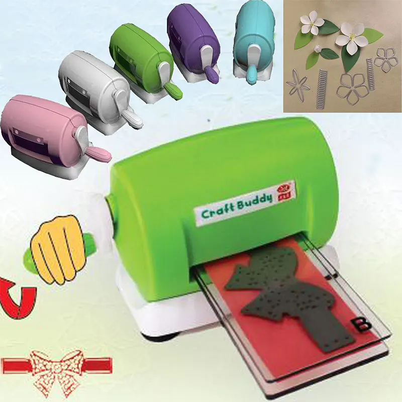 Plastic Paper Craft Die Cutting Machine, Creative Hand DIY Knurling Machine, Greeting Card Embossing Knife Die Cutting