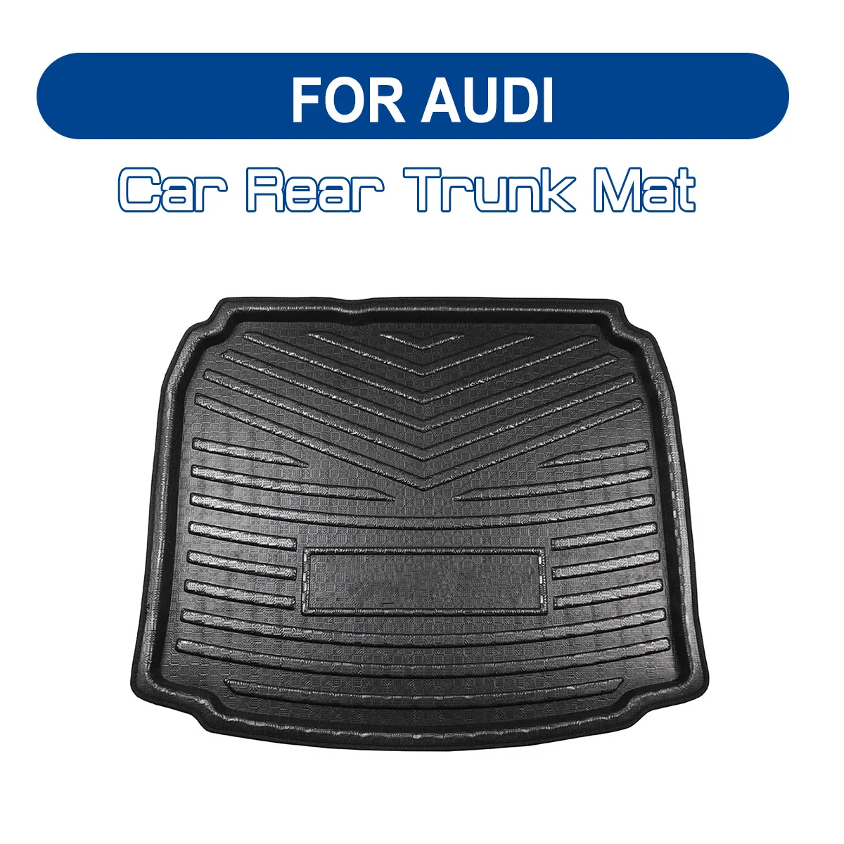 For AUDI A1 A3 A4 A4L A5 A6 A6L Q7 Q5 Q3 Car Rear Trunk Boot Mat Floor Mats Anti Mud Carpet Cargo Waterproof