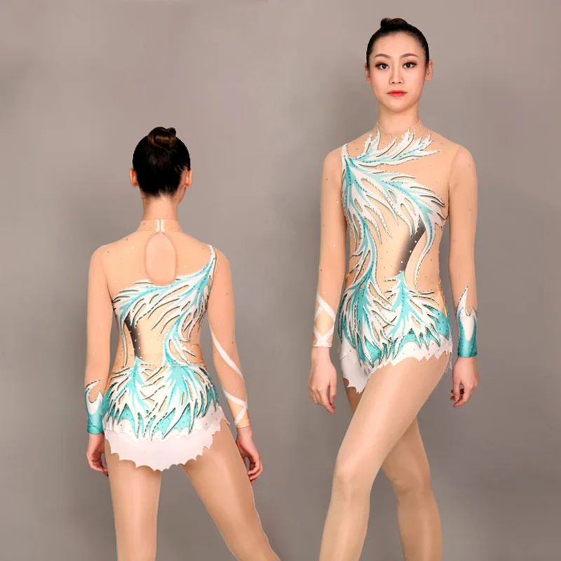 Artistic Gymnastics Leotards for Kids and Adults, Professional Custom Gymnastics Leotards, Girls and Adults, Competition, 1 PC