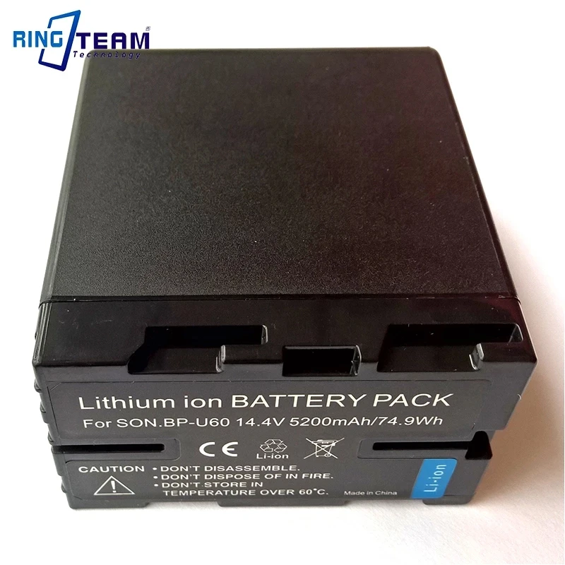 BP-U60 BPU60 BP U60 Rechargeable Li-ion Battery for Sony Camcorders PMW 300 EX1 EX1R EX3 EX3R EX280 EX260 EX160 F3 FS7 PHU-60K