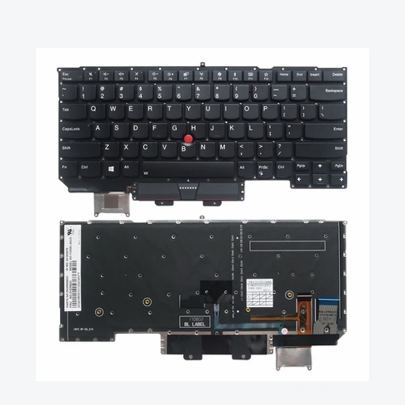 US/LA/JP New For Lenovo TThinkPad X1 Carbon Gen 5th 6th 2017 2018  Keyboard US Backlit 01ER623 SN20M08031