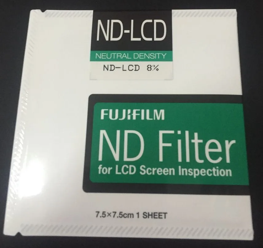 Filtro nd para Inspeção de Tela Lcd