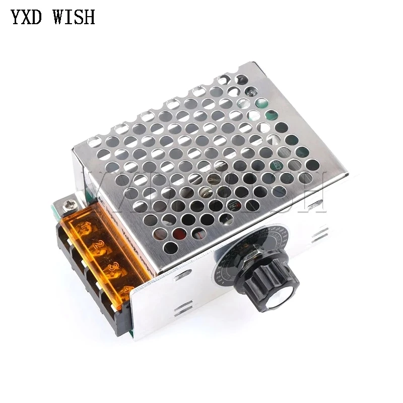 110V - 220V 2000W 3800W 4000W 5000W 6000W 10000W SCR Voltage Regulator LED Dimmer Motor Speed Controller 220 V Dimming Dimmers