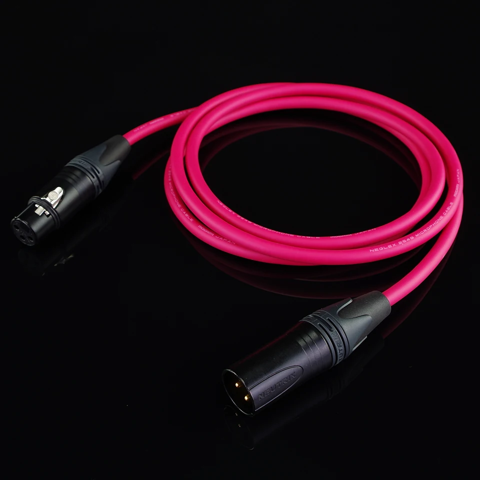 Handmade Mogami 2549 XLR Cable 0.5M-8M Balanced Microphone Cable