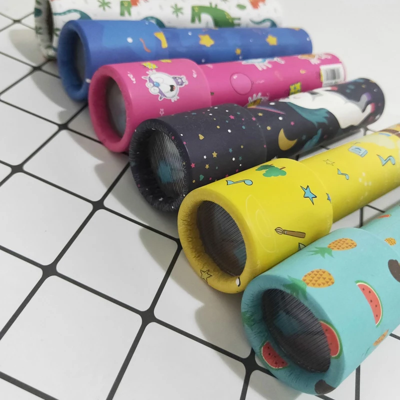 Small Number Magical See the Head Kaleidoscope Children'S Educational Toy Classic Early Education Science Experiment Creative