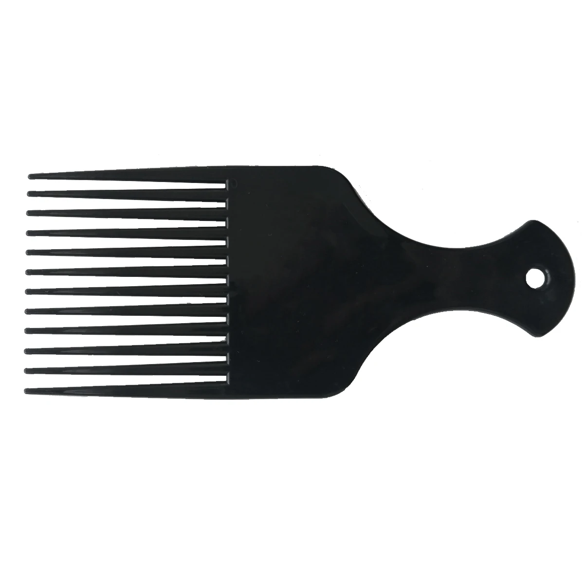 1 Parça Afro Çatal Tarak Plastik Geniş Diş Kuaförlük Fırçaları Plastik Pimler Seçim Saç Şekillendirici Araçları Ekle Kıvırcık Saç Tarak