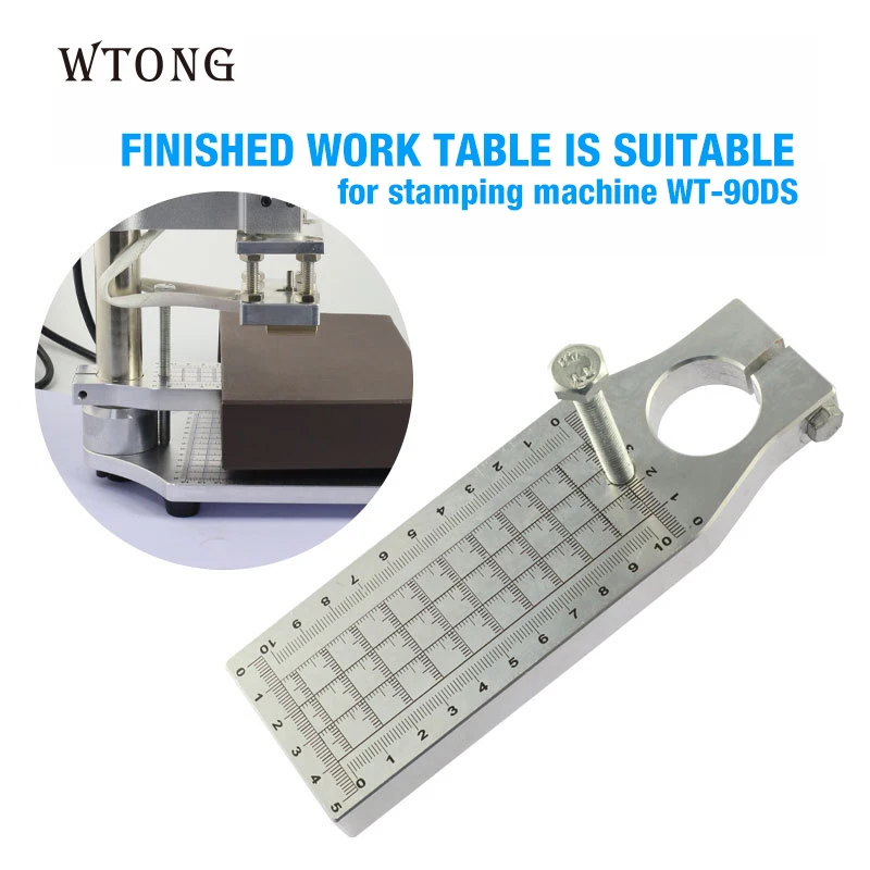 WTONG Hot stamp machine accesories hot stamp holder high temperature glue silicone pad thermal column stamp foil