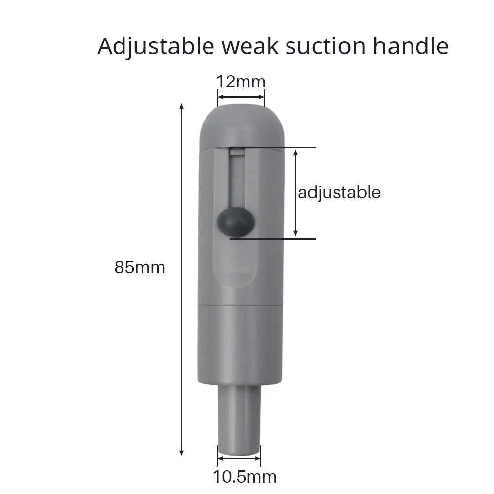Szary uniwersalny ślina obrotowy przyssawka przyssawka z regulowany zawór silne słabe ssanie autoklawowalne narzędzie zawór HVE