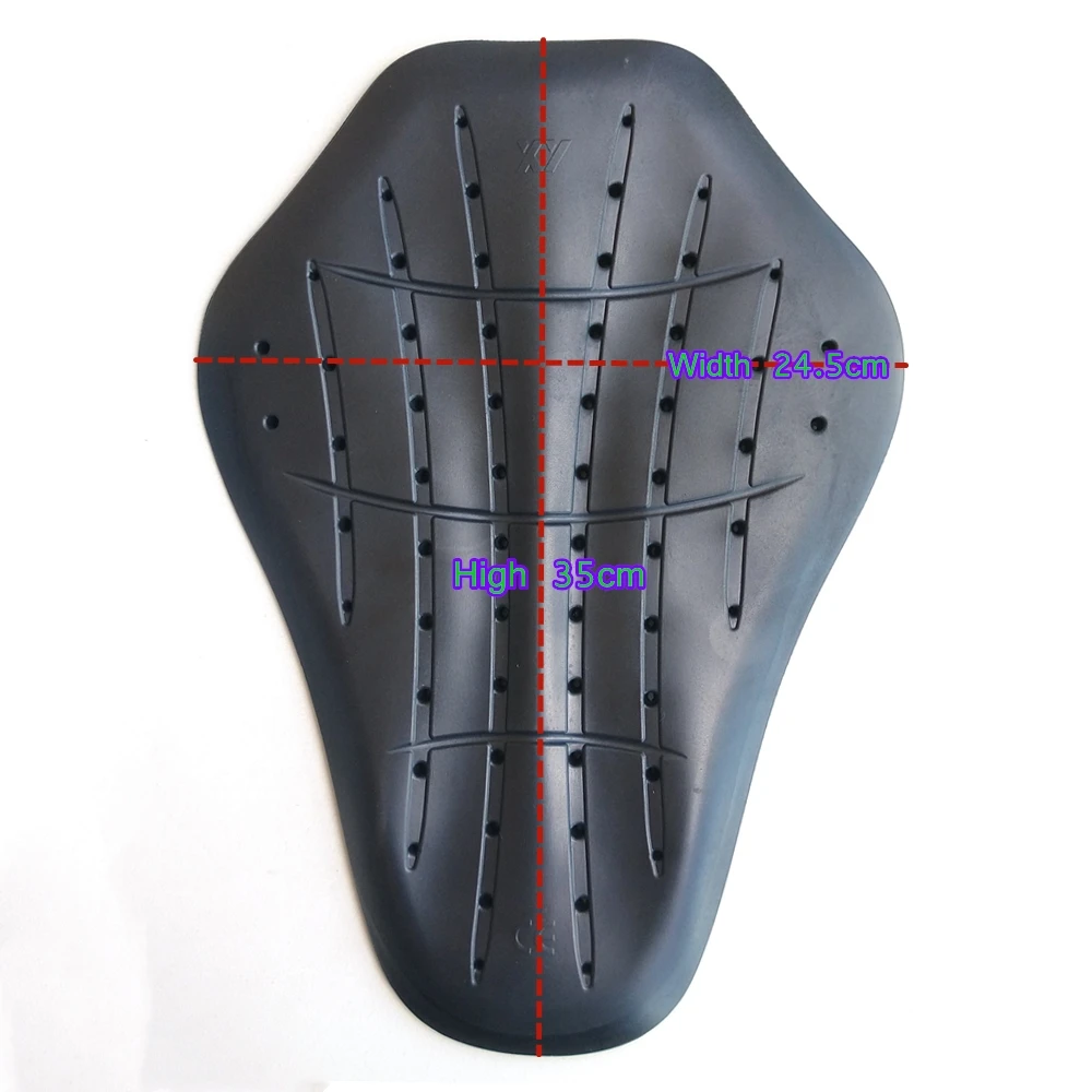 Motorcycle Jacket Pants Protective Pads CE Certified Insert Back Shoulder Elbow Knees Protector TPU Anti-collision Gear CR-02