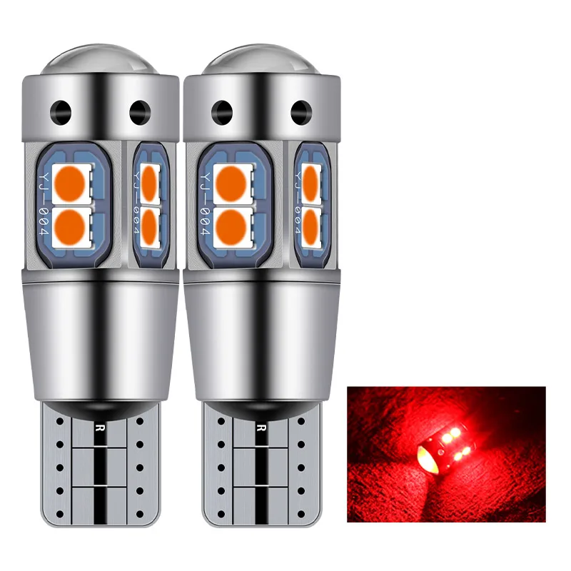 ASLENT T10 W5W High Quality LED Car Turn Side Light Marker Lamp WY5W 501 168 192 LED Auto Wedge Parking Bulb Car Styling Light