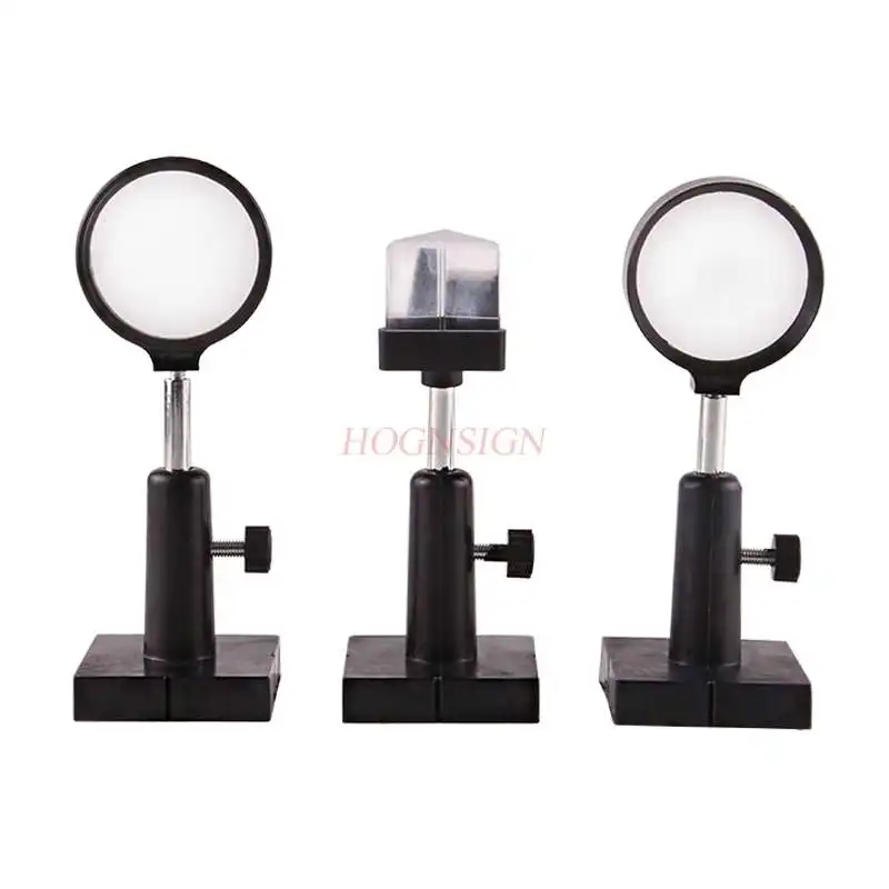 

physical experiment equipment for 3pcs Lens prism and bracket junior high school physical optics experimental equipment