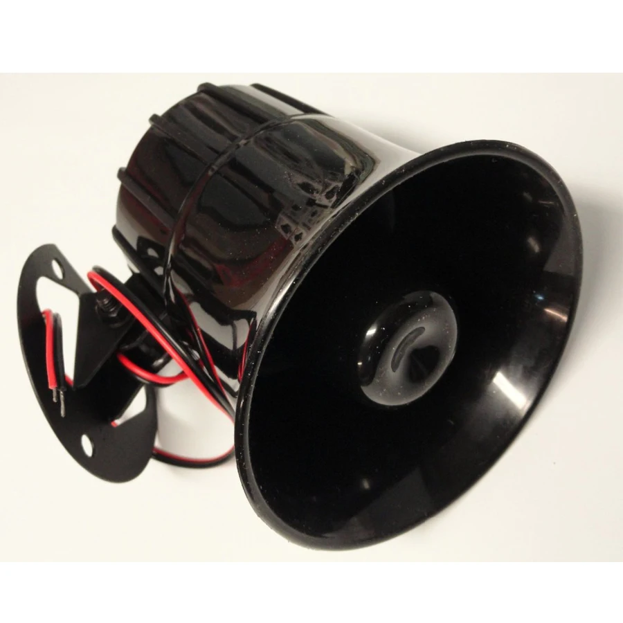 ES-626 DC12V 15W Wired Alarm Siren Horn without Flash with Alarm Volume Reach 105 +/-3dB/lm