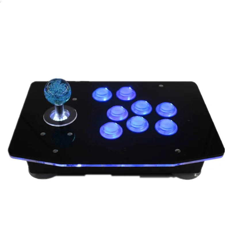 

Cdragon No delay led light Computer Arcade joystick with light Rocker USB Joystick Handle Of The RetroFfighting Game Machine