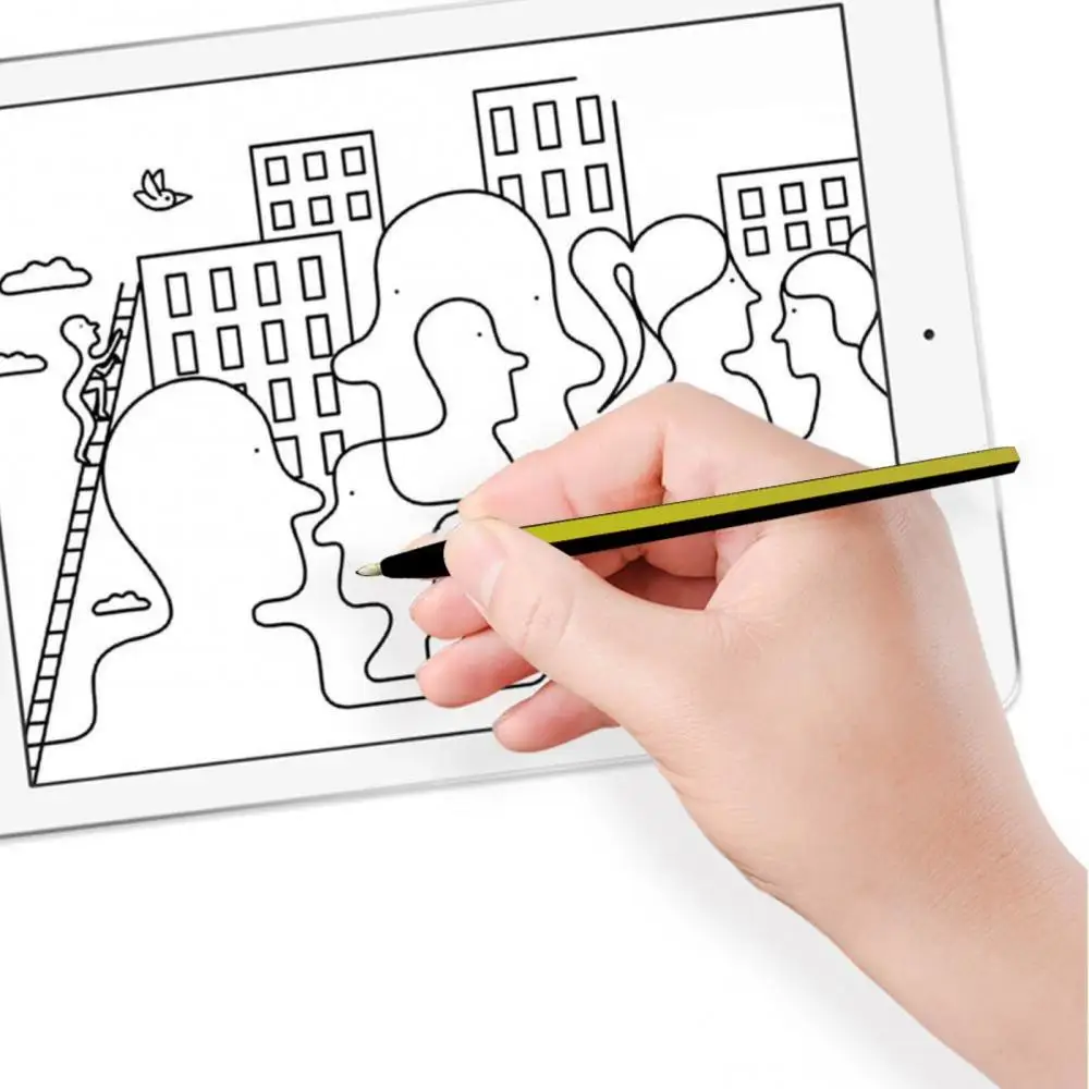 Soft Nib Capacitive Touch Screen Stylus Pencil Mobile Phone Tablet Accessory