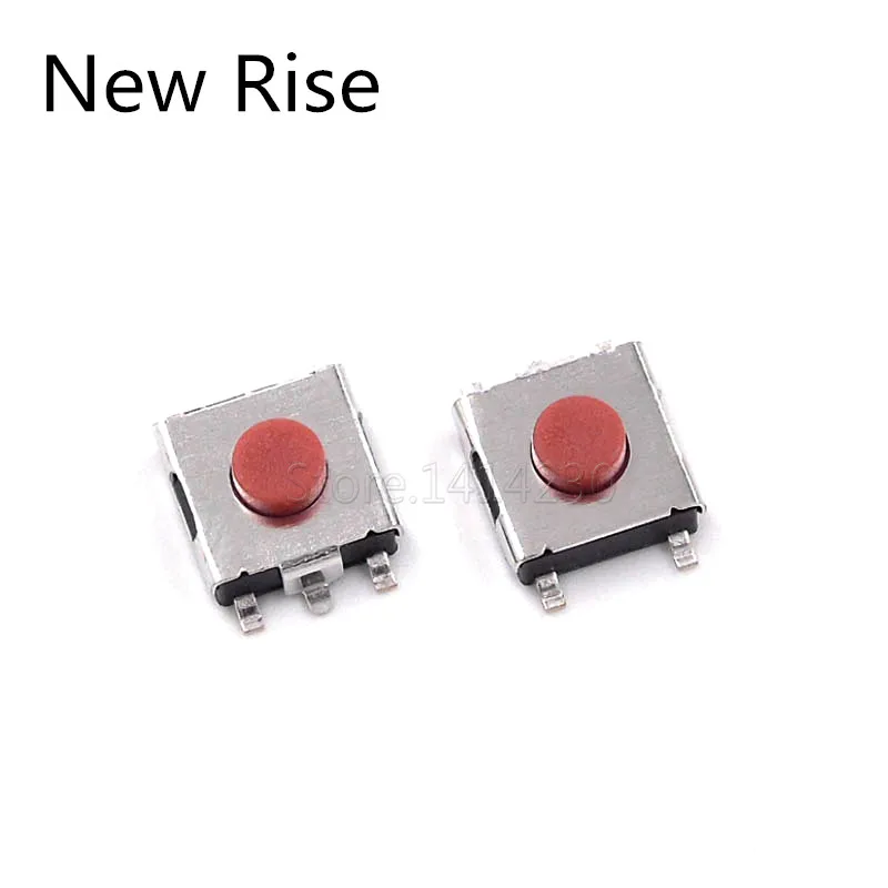 100Pcs 4Pin 5Pin Red SMD 6x6mm Tact Push Button Switch 6*6*2.5MM 6*6*3.1MM Micro switch 6x6x3.1mm 6x6x2.5mm Momentary Switch