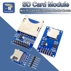 Micro SD Card Mini TF Card Reader Module interfacce SPI con chip convertitore di livello 5V/3.3V per Arduino KIT fai da te