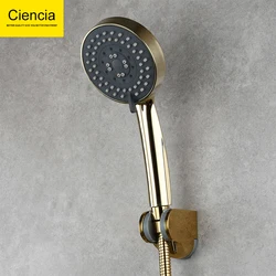 Ciencia ABS Shower Head Water Saving 5-way Handheld Shower Head Pressure Boost Shower Sprayer for Bathroom Shower Set