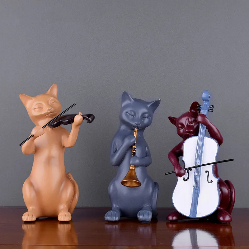 

Cute Animal Resin Cat Crafts, Miniatures Figurine, Terarium, Fairy, Garden Accessories, Creative Home Decoration, New