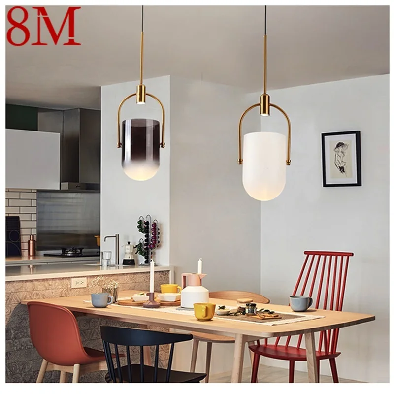 

8M Nordic Creative Pendant Light Contemporary Simple LED Lamps Fixtures for Home Dining Room