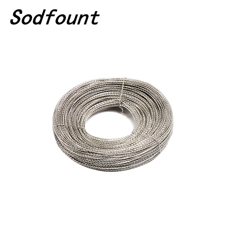 Widely Used Iron thread Sealing Lead Sealing Iron Wire water electric meters seal Two Shares Roll