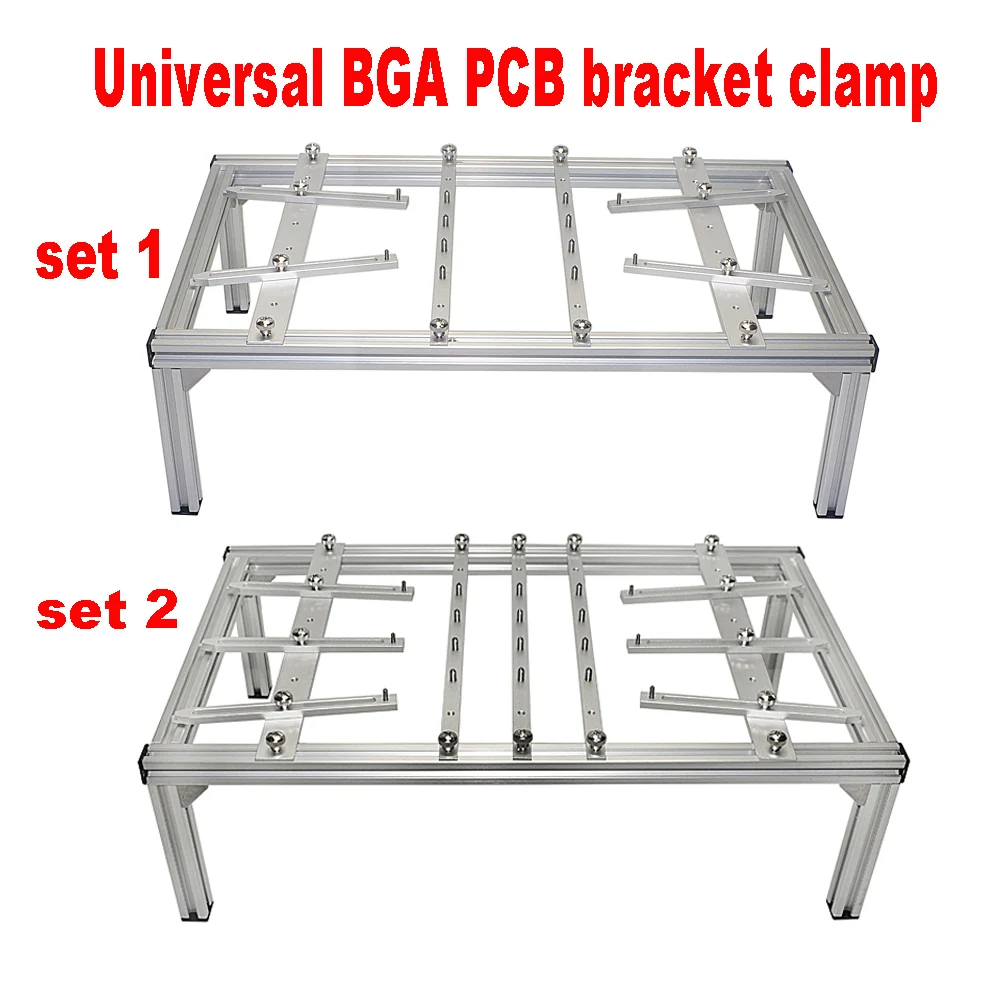 Support de carte mère universel pour station de expédiBGA, montage de gabarit, pince de support de carte PCB, 500x300x160mm, ordinateur portable