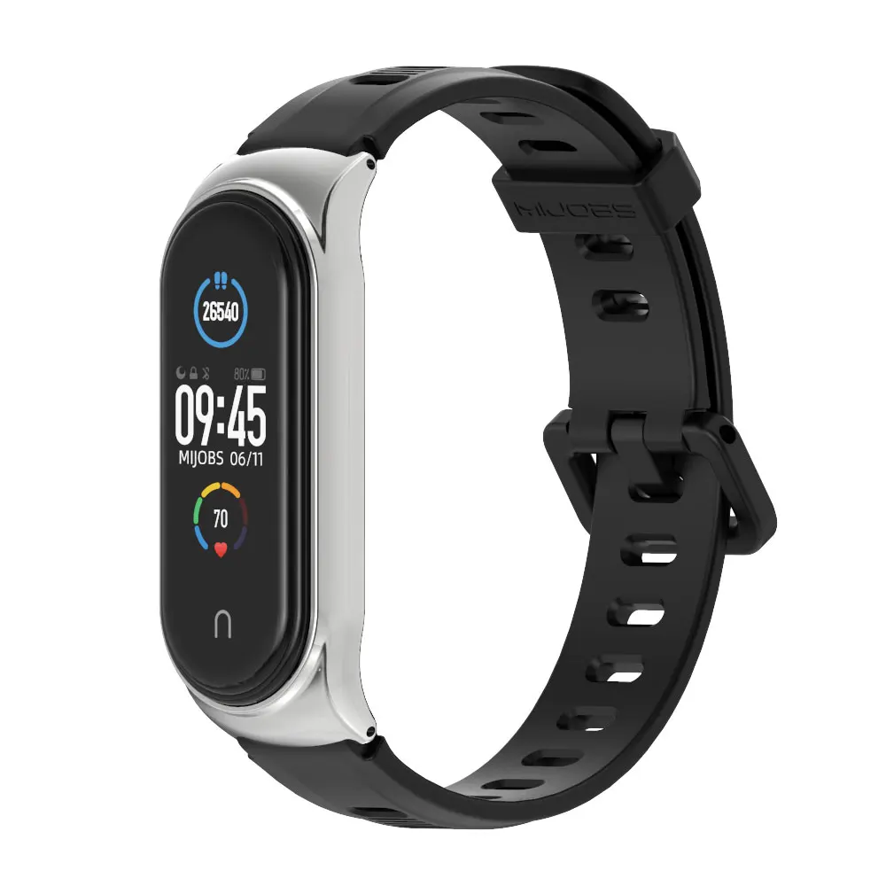 Mi Band 6 5 NFC 글로벌 손목 밴드 실리콘 TPU 팔찌 Xiaomi Mi Band 4 시계 스트랩 Mi Band 3 Strap Miband 5 Wristband