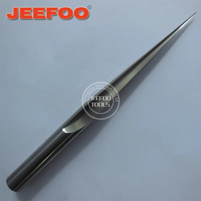 12*100H*R0.3*8Degree*150L Taper Two Flute Caibide End Mills/Cnc Router Bits