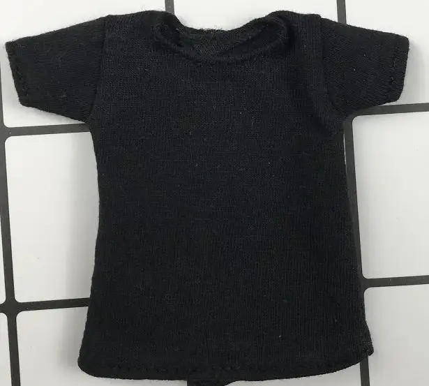 1PCS Blyth Kleidung Weiß/Rosa/Rot/Grau/Schwarz Kurzes klassisches T-Shirt für Momoko, Obistu, Licca, FR 1/6 Puppe – Detail 13