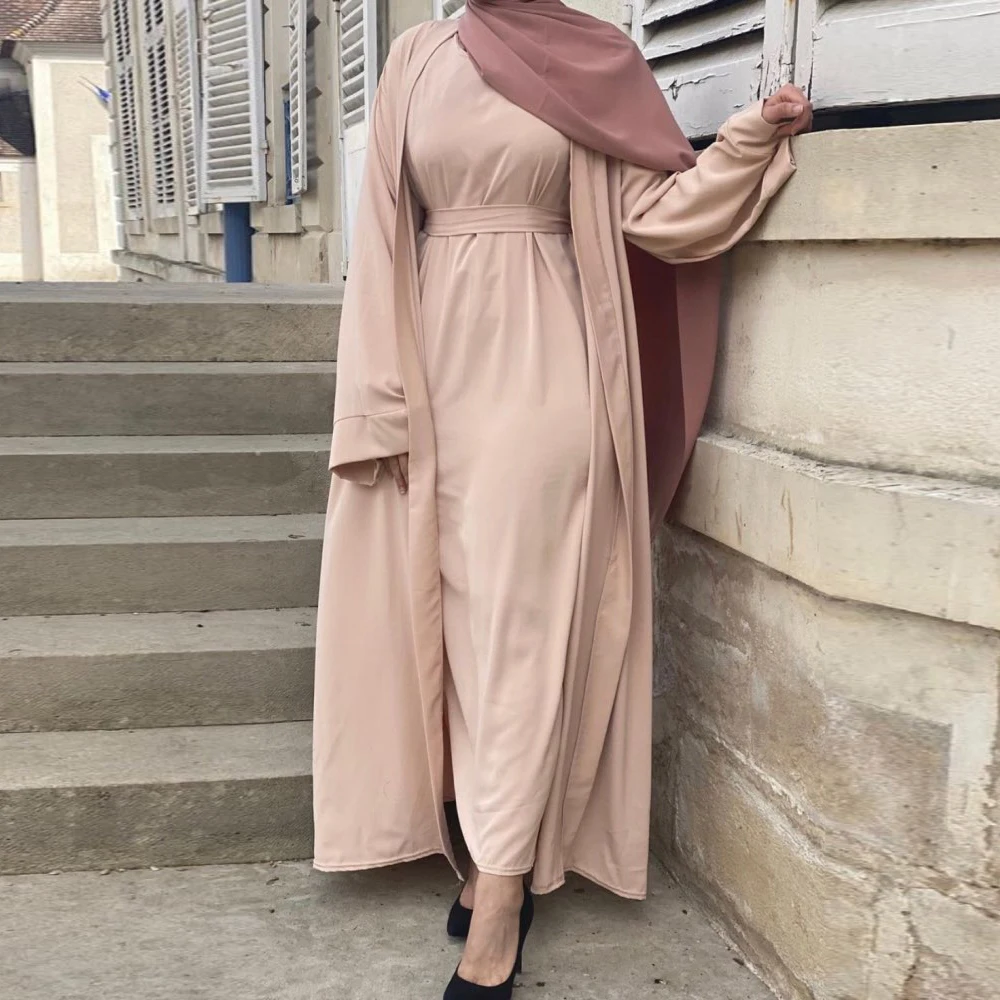 Kaftan Abaya Dubai Kimono Cardigan Turkey Islam Muslim Hijab Long Dress Abayas For Women Robe Africaine Femme Musulmane Caftan