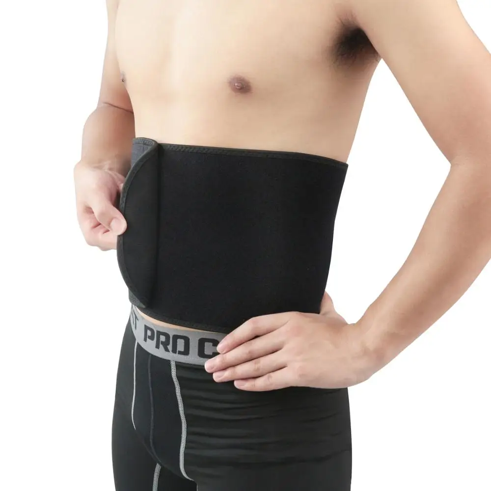 Equipo de Protección de baloncesto para hombre, cinturón deportivo de entrenamiento en cuclillas, cinturón de abdomen para evitar la protrusión del disco lumbar