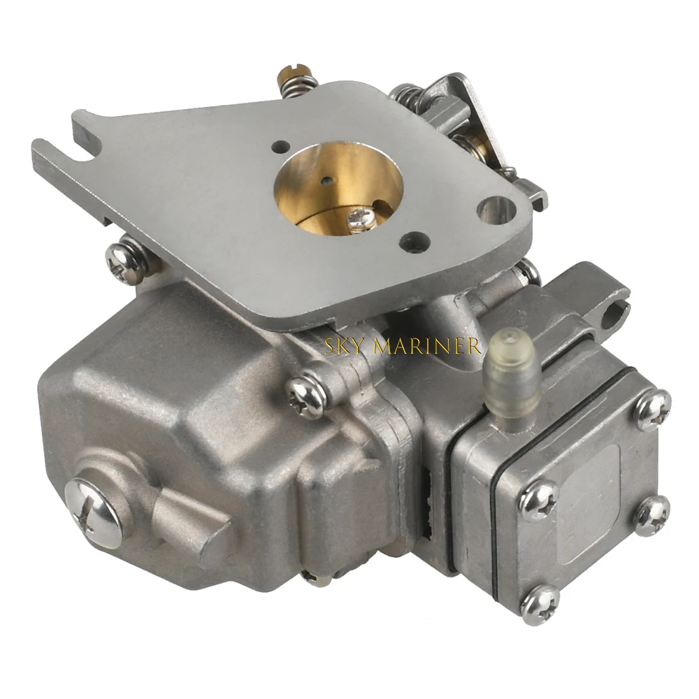6E3-14301Carburetor 6E3-14301-00 For Yamaha 2 Stroke 4HP 5HP boat engine 6E0-14301-05 6E3-14301  6E0-14301 boat engine parts view 3