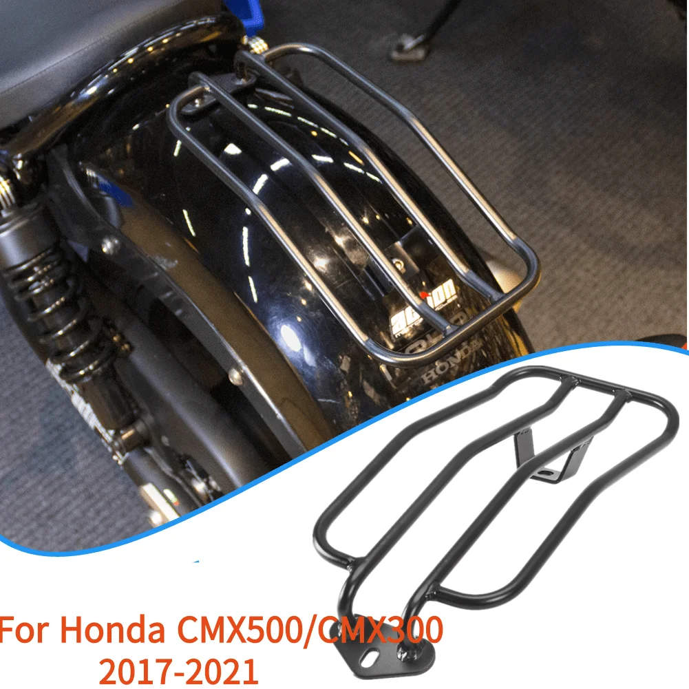 

2018 2019 2020 CMX300 CMX500 Motorcycle Rear Solo Seat Luggage Rack Support Shelf For Honda Rebel CMX 500 300 2017-2022