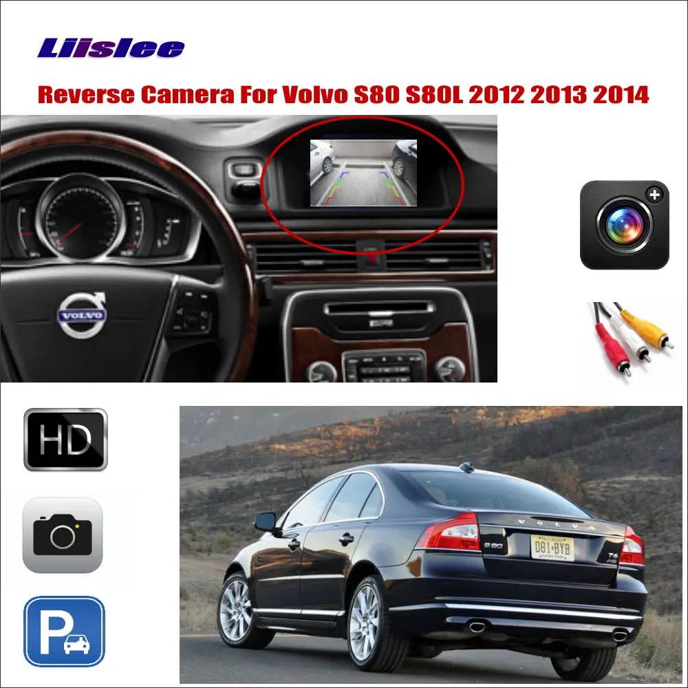 Original Screen Car Reverse Rearview Camera For Volvo S80/S80L 2012-2016 OEM HD CCD SONY III CAM