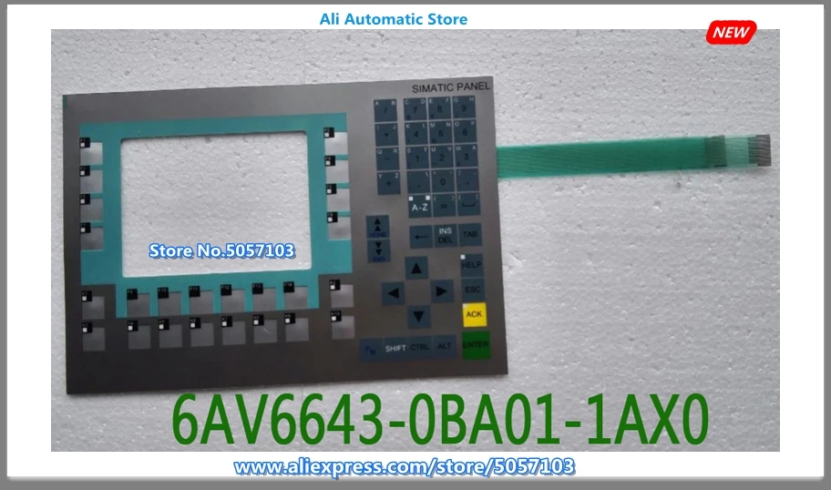 OP277-6 6AV6 643-0BA01-1AX0 6AV6643-0BA01-1AX0 New Key Panel Button Panel