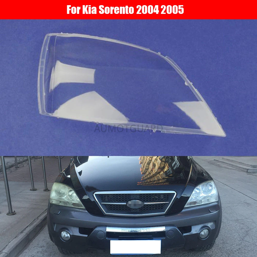 

Car Headlamp Lens For Kia Sorento 2004 2005 Car Replacement Auto Shell Cover