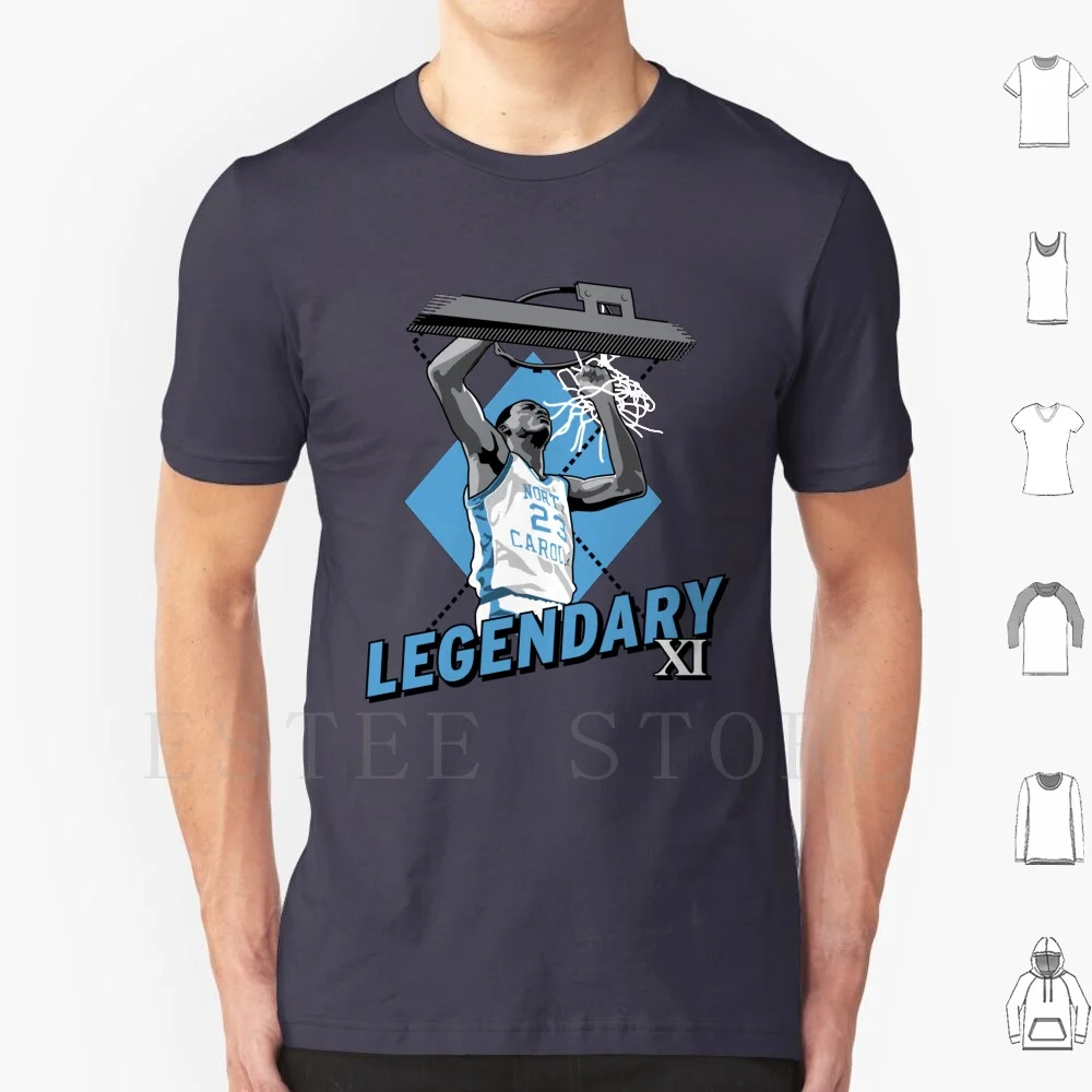 Legendary T Shirt Cotton Men DIY Print Mj 23 Basketball Shoes College Sports Athlete Athletic Michael Legend