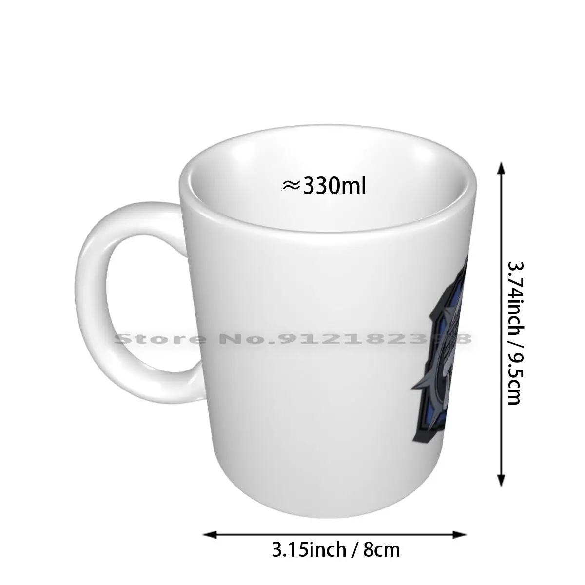 Battle Royale Iv Logo Ceramic Mugs Coffee Cups Milk Tea Mug Call Of Call Duty Duty Of Black Ops4 Black Ops 4ps Black Ops Black