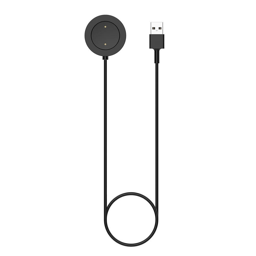 Kabel Pengisi Daya Jam Tangan Pintar USB untuk Xiaomi Haylou RS3/LS04 Jam Tangan Pintar Olahraga Pengisi Daya Magnetis Adaptor Daya Dok Pengisi Daya Cepat