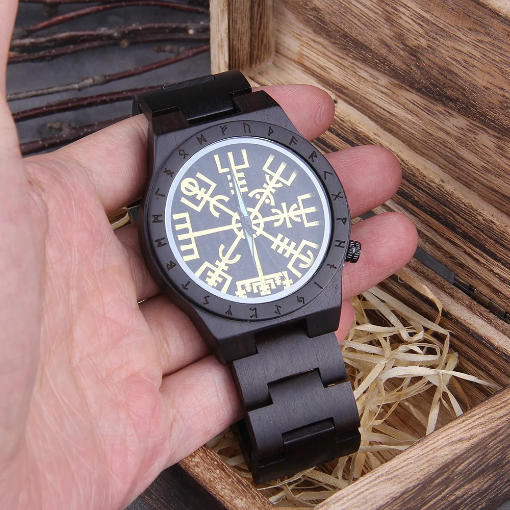 ساعات خشبية يدوية للرجال والنس - مراجعة Jewelry Watches Men وسعره