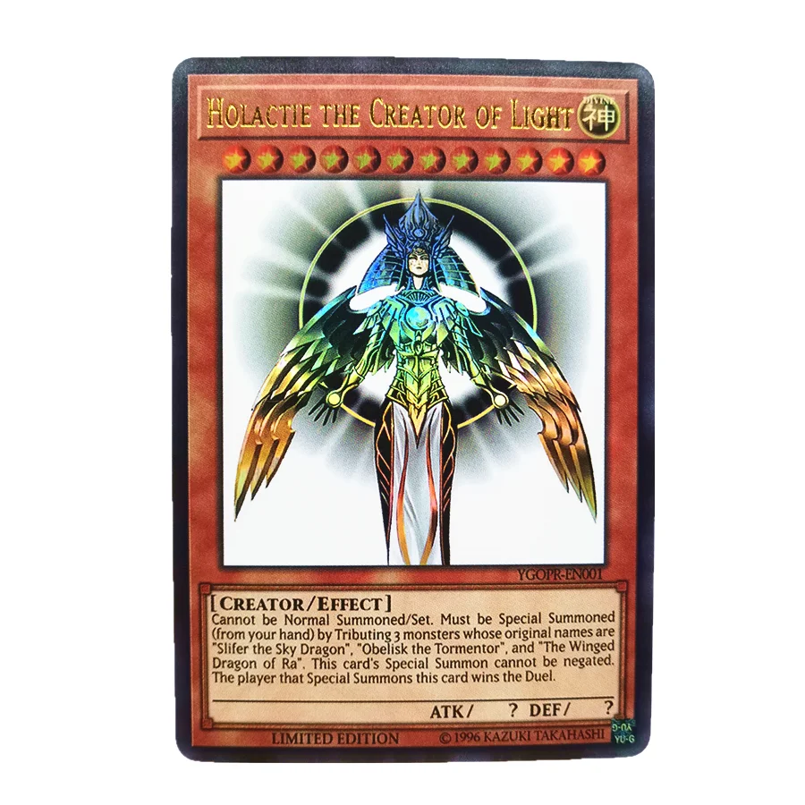 Yu Gi Oh Holactie The Creator of Light Blue Eyes White Dragon DIY Toys  Hobbies Hobby Collectibles Game Collection Anime Cards - AliExpress 26