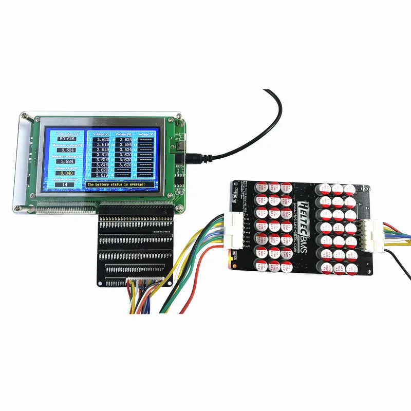 Heltec 16S 10S -21S aktywnych balancer dla lipo/lifepo4/LTO z tester napięcia pokaż równowagi stan