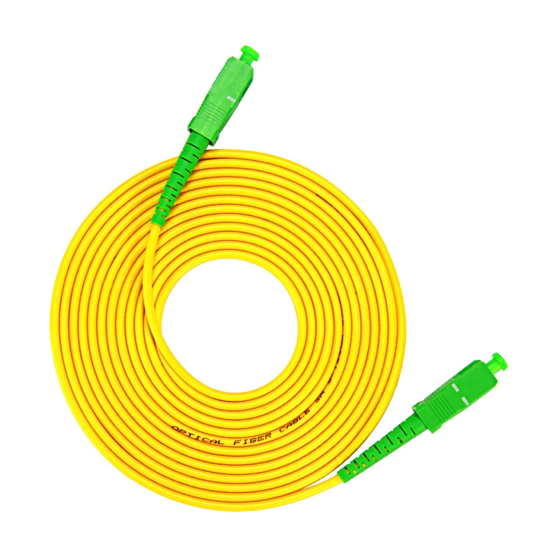 SC SC Singlemode Fiber Optic Patch Cable SC APC SM 2.0mm 9/125um FTTH Fiber Patch Cord Optical Fiber Jumper 3m 5m 10m 30m