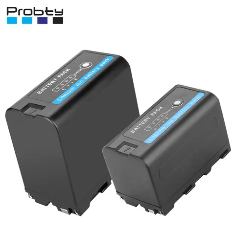 8800mAh/6200mAh NP-F970 NP-F960 NP-F750 F770 배터리 LED 전원 표시기와 NP F960 F970 NP-F550 CCD-TRV58 V1J z1