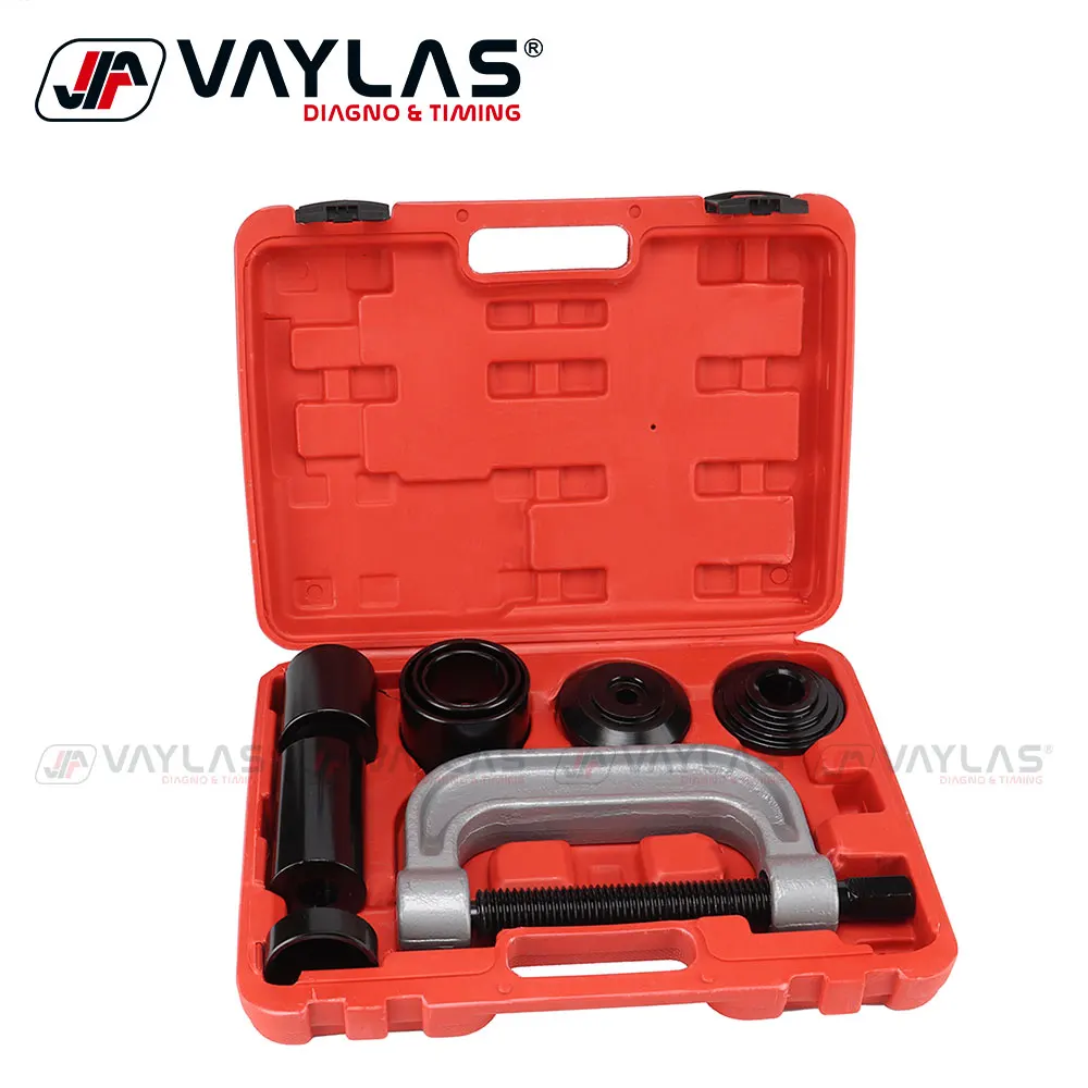 4 IN 1 Ball Joint Service Kit 10pcs Car Ball Joint Remover Tool Kit Ball Joint Remover Universal Cross Shaft Removal Tool Kit