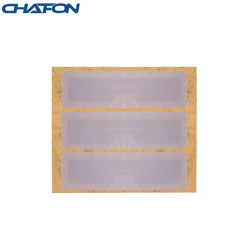 CHAFON 100pcs 15M waterproof pet uhf rfid windshield sticker tag U9 chip for vehicle management