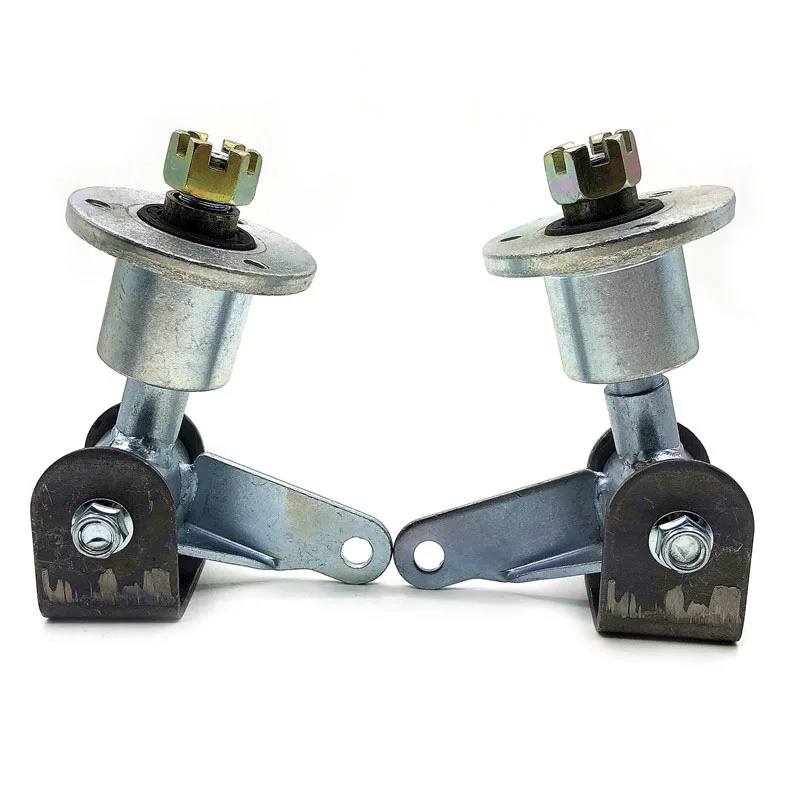 6 inch  Wheel Knuckle Spindle With Wheel Hub Fit For 110cc 168 200F Go Kart Buggy Karting ATV UTV Quad Bike Parts